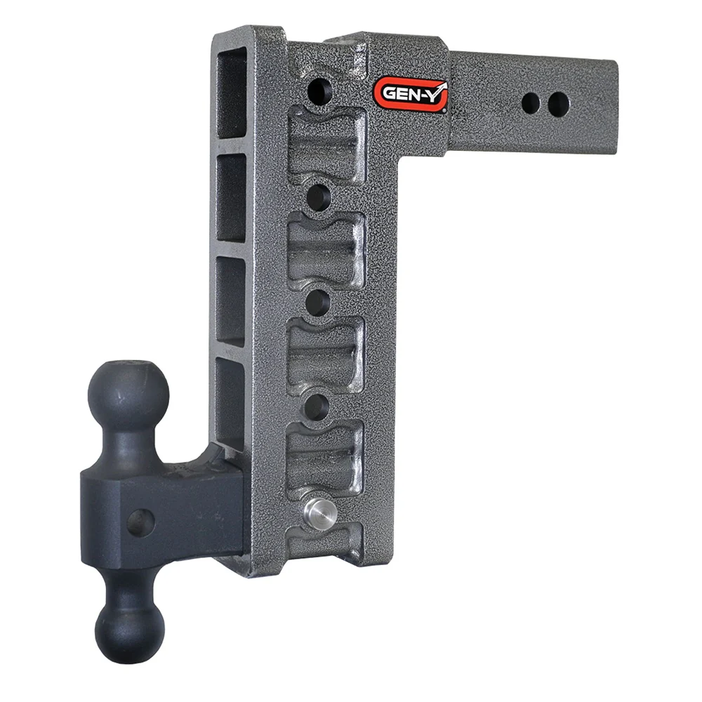 Gen-Y Hitch Mega-Duty 32K Drop Hitch 3" Shank With Dual-Ball - 6" / 9" / 12" Drop - Image 3