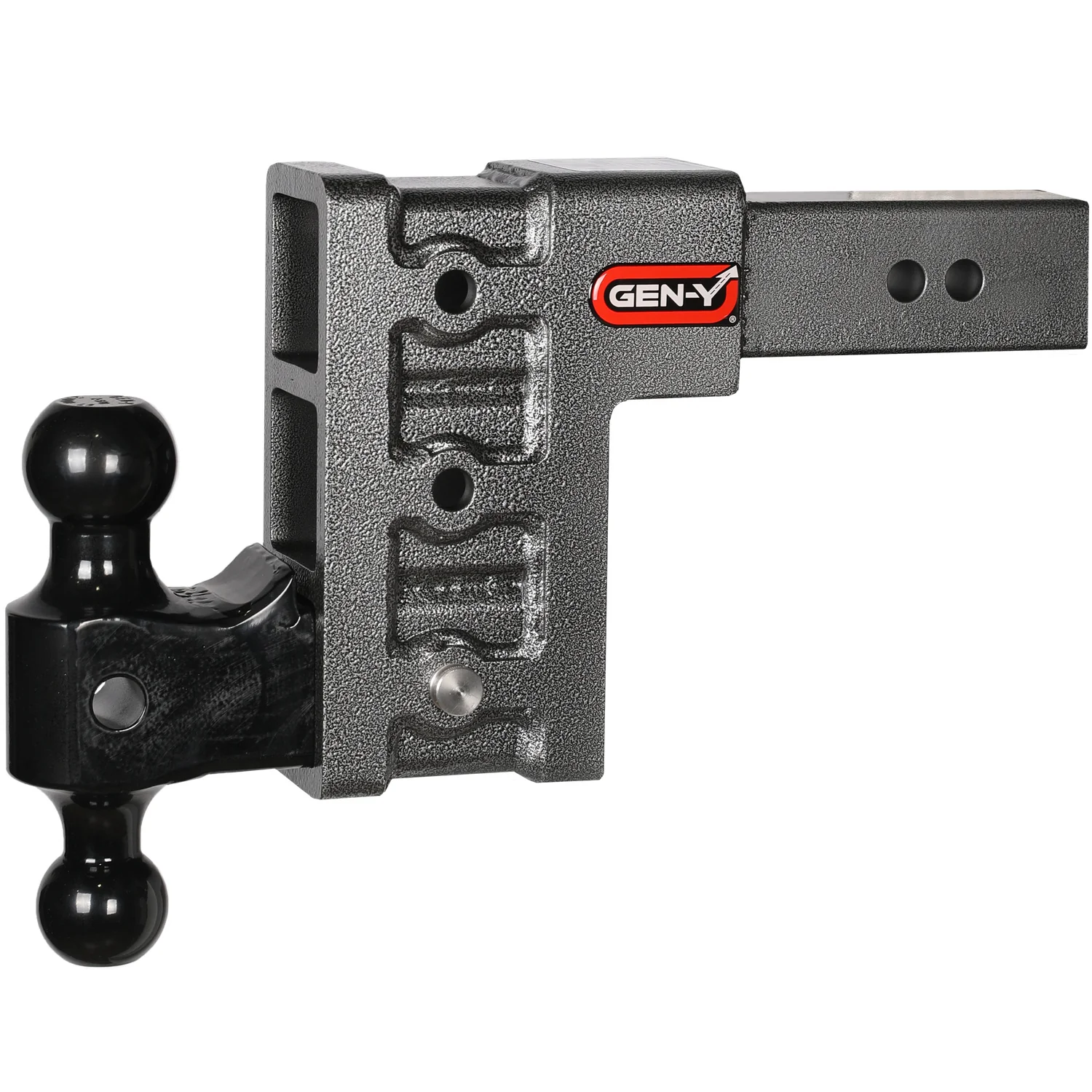 Gen-Y Hitch Mega-Duty Series 21K Drop Hitch 2.5" Shank With Dual-Ball - 6" / 9" / 12" Drop - Image 10