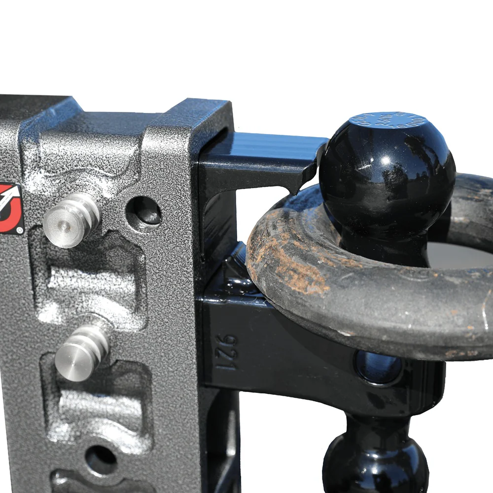 Gen-Y Hitch Mega-Duty Series 21K Drop Hitch 2.5" Shank With Dual-Ball - 6" / 9" / 12" Drop - Image 5