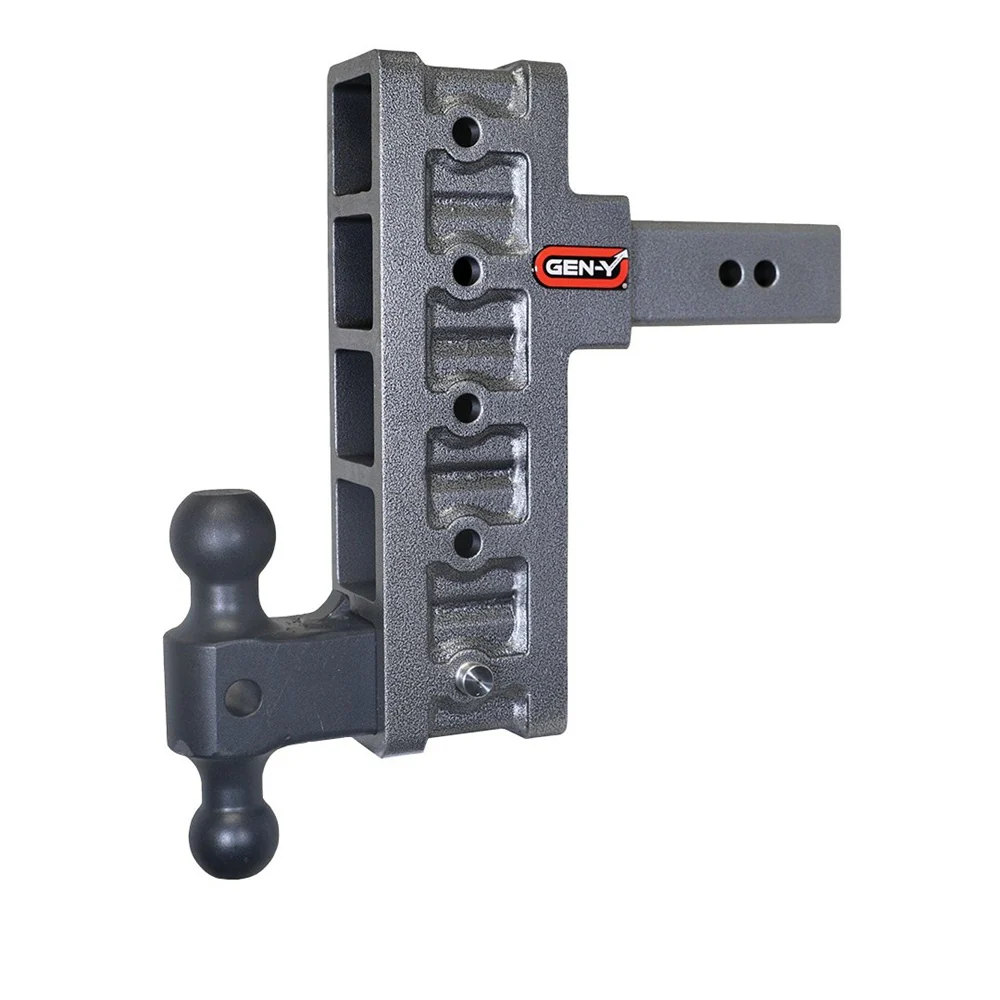 Gen-Y Hitch Mega-Duty Series 21K Drop Hitch 2.5" Shank With Ball - 6" / 9" / 12" Offset Drop - Image 2