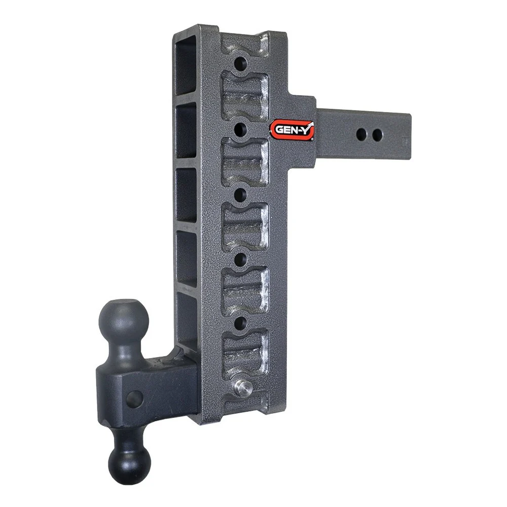 Gen-Y Hitch Mega-Duty Series 21K Drop Hitch 2.5" Shank With Ball - 6" / 9" / 12" Offset Drop - Image 3