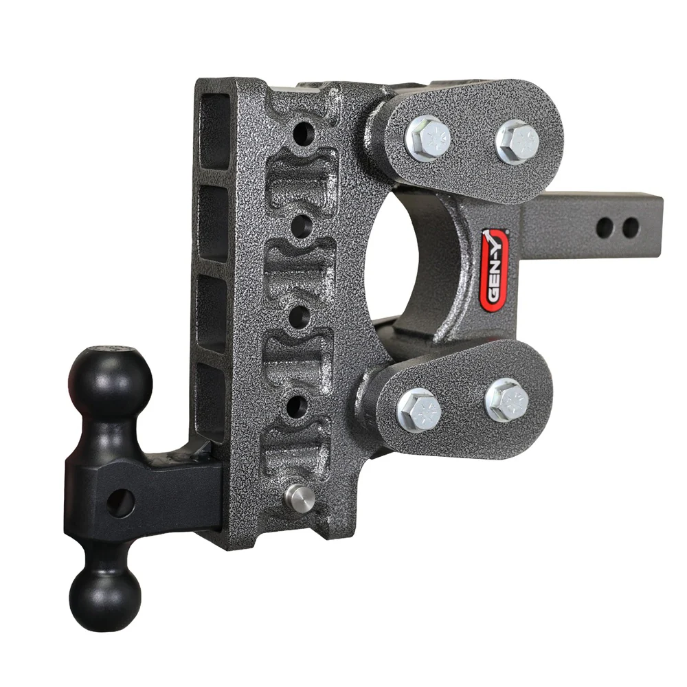 Gen-Y Hitch The Boss 16K Drop Hitch 2" Shank With Dual-Ball - 5" / 7.5" / 10" Drop - Image 2