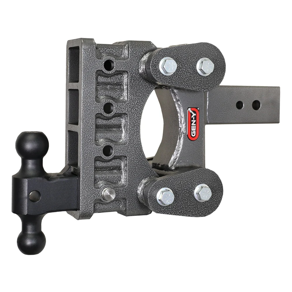 Gen-Y Hitch The Boss 32K Drop Hitch 3" Shank With Dual-Ball Hitch - 6" / 9" Drop