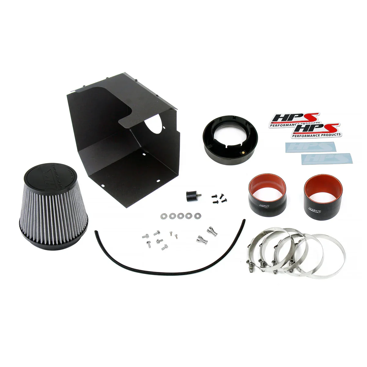 HPS Cold Air Intake Kit with Heat Shield 17-19 GM 6.6L Duramax L5P - Image 8