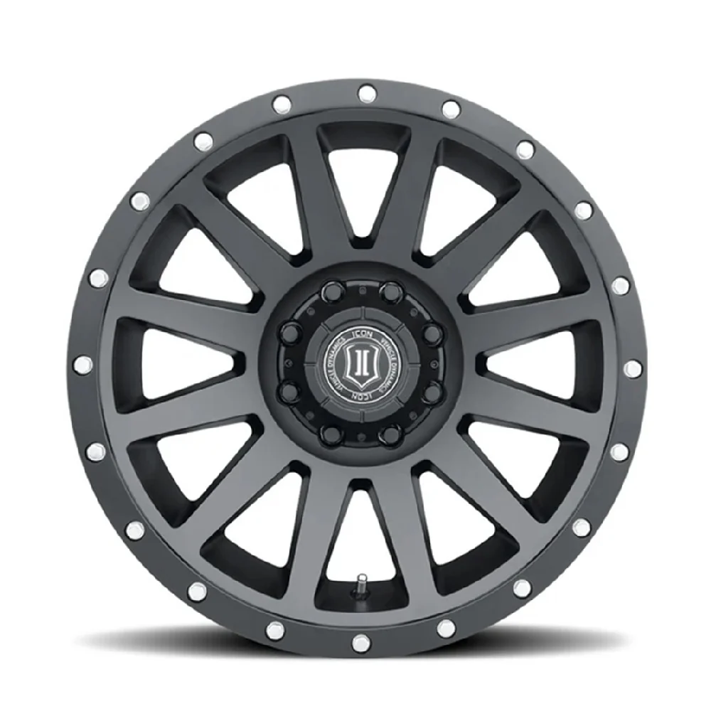 ICON Compression HD 20" | 8x170 | Black Wheels 99-25 Ford F-250/F-350 SRW - Image 2