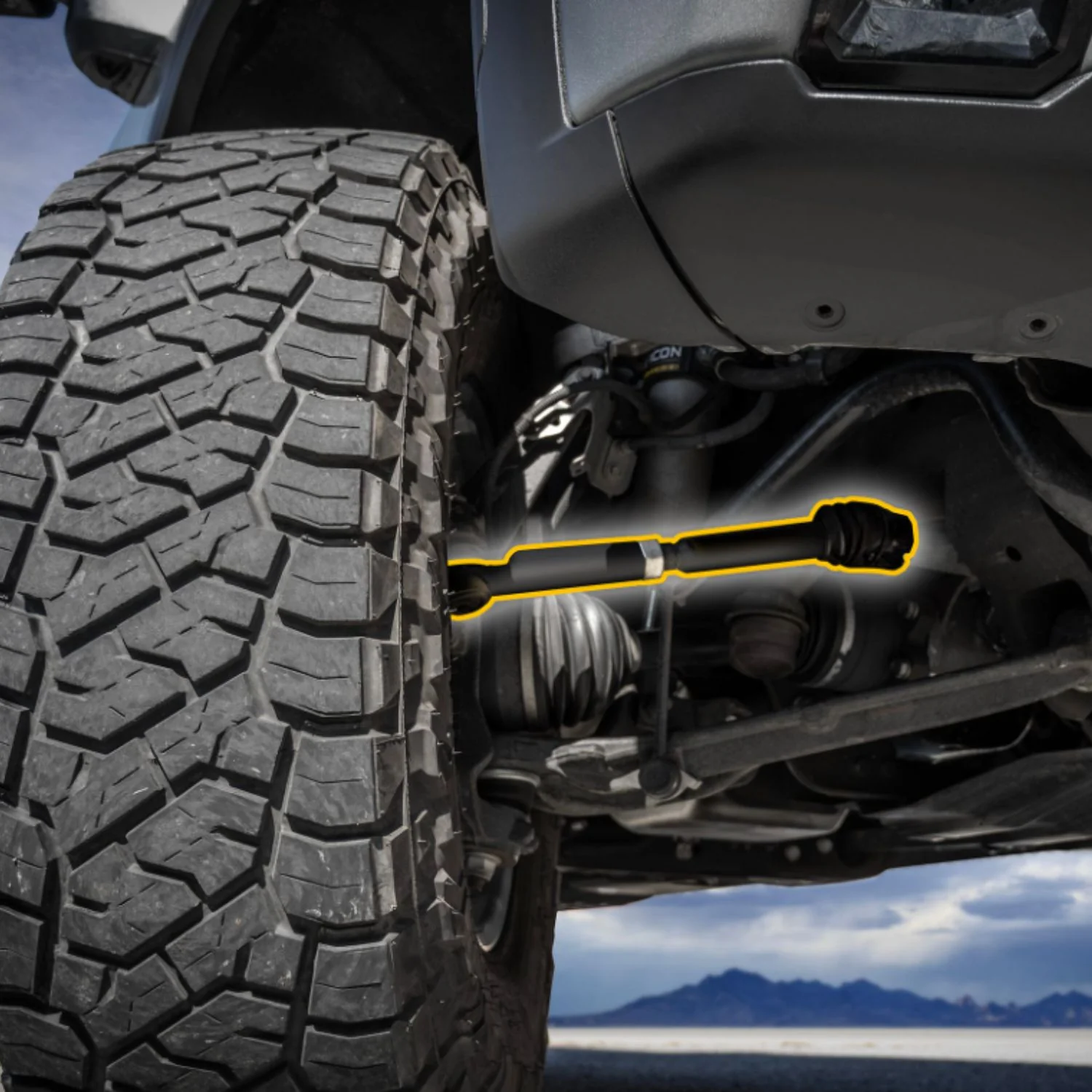 ICON Extreme Duty XD Tie Rod Kit 11-26 GM 2500HD/3500HD - Image 3