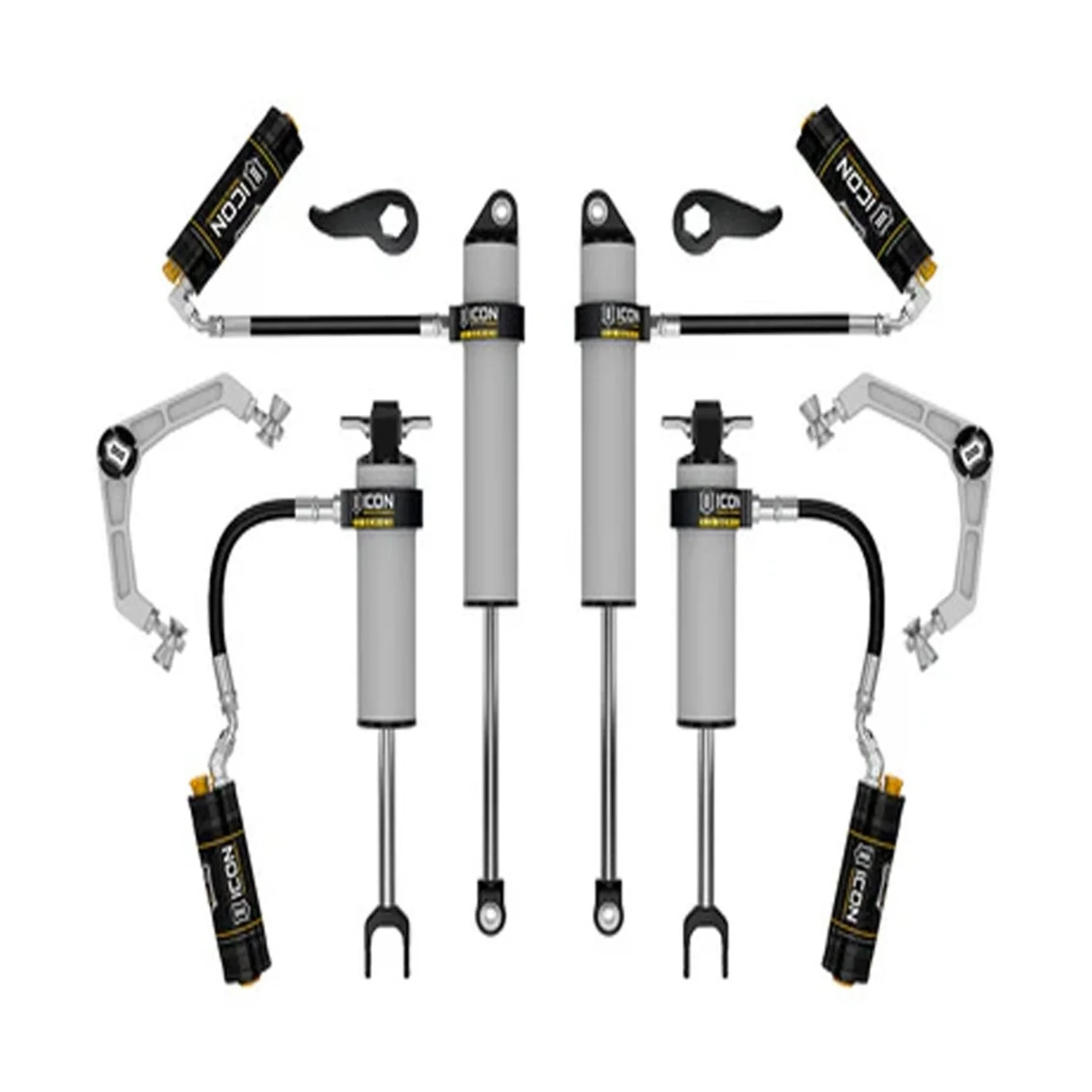 ICON Stage 1 Suspension system 3.0 Series 2-3.5" Lift 20-26 GM 2500HD/3500HD L5P - Image 2