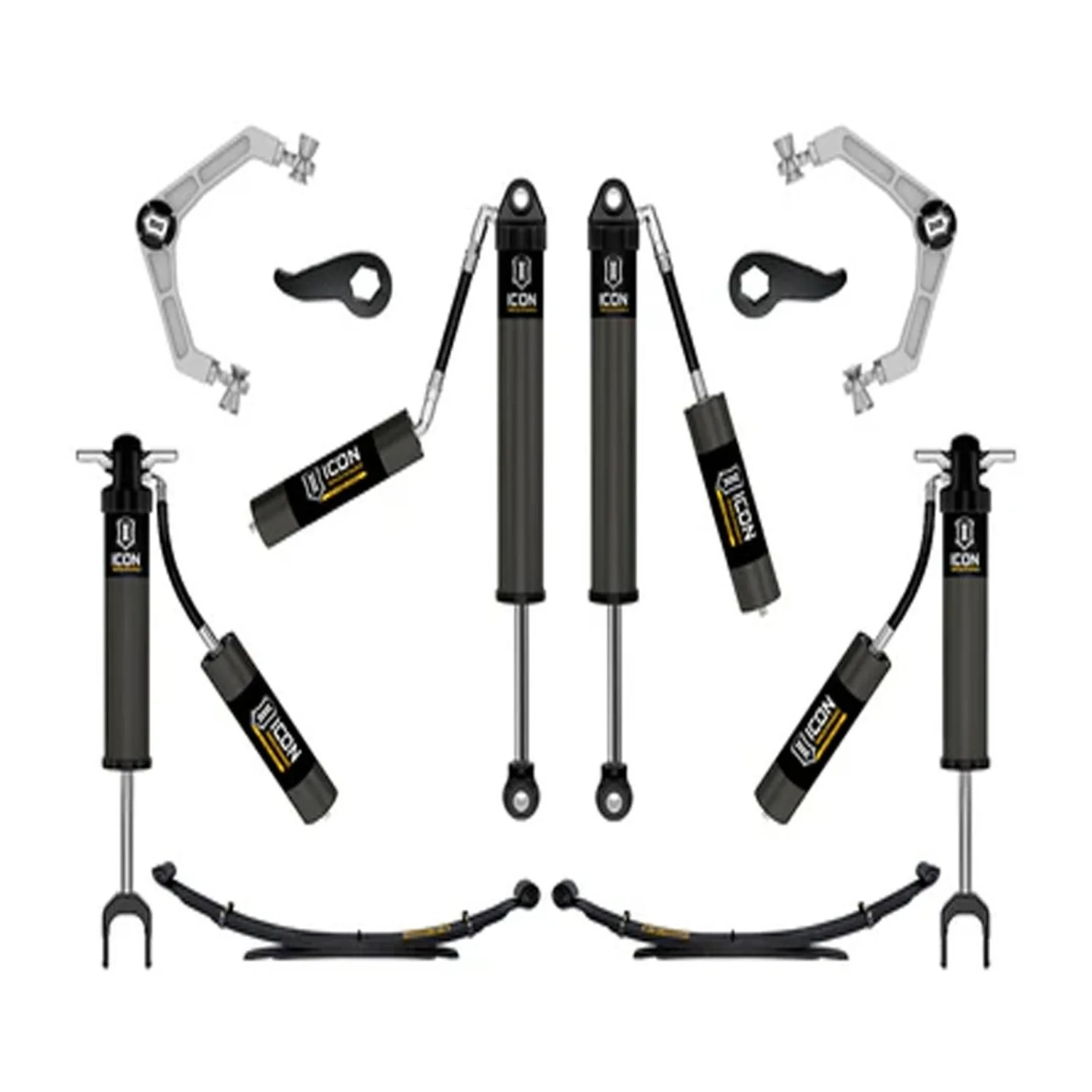 ICON Stage 2 Suspension System 2-3.5" Lift 20-26 GM 2500HD/3500HD L5P - Image 2