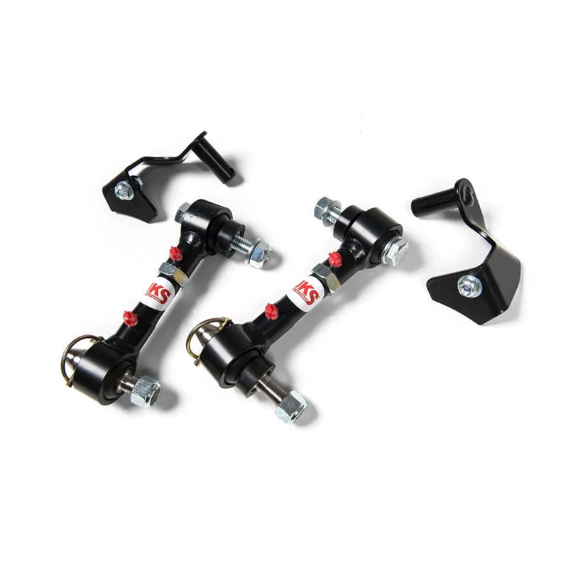 JKS Quicker Disconnect Sway Bar Links 0-2" Lift 20-23 Jeep Wrangler JL Gladiator JT 3.0L EcoDiesel