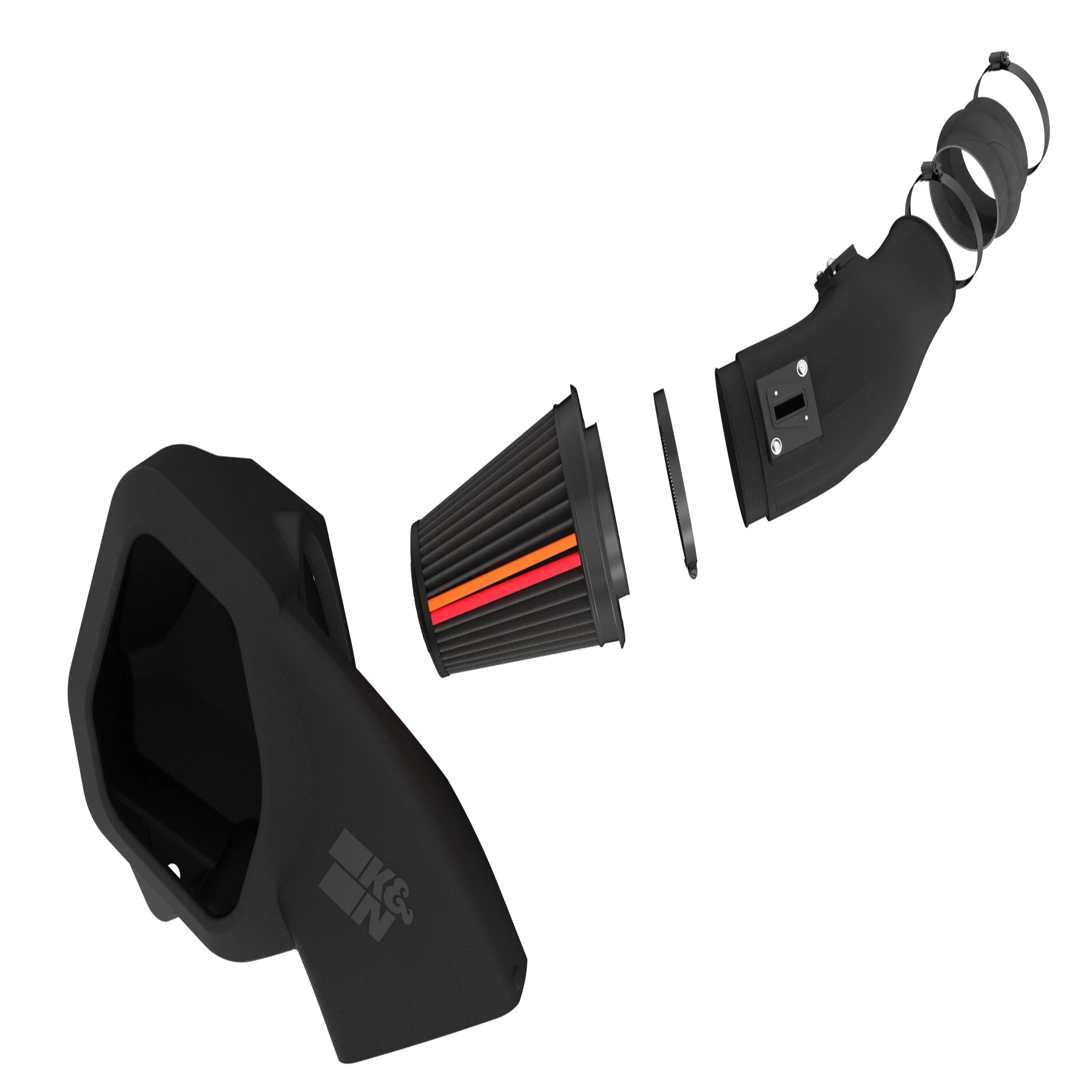 K&N NEXTGEN Dry Flow Cold Air Intake 19-24 Ram 2500/3500 6.7L Cummins - Image 5