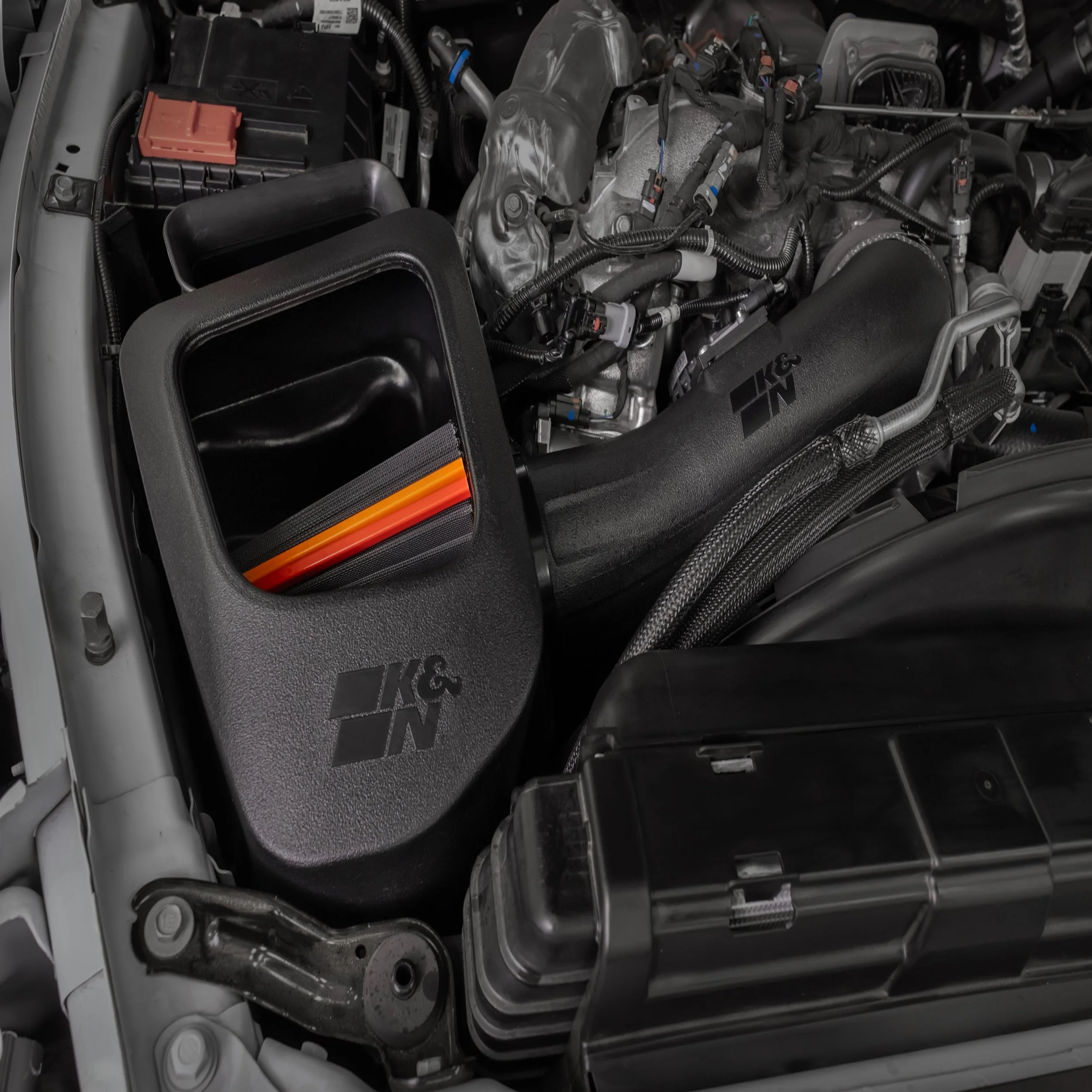 K&N NEXTGEN Dry Flow Cold Air Intake 20-26 GM 6.6L Duramax L5P 2500HD/3500HD - Image 6