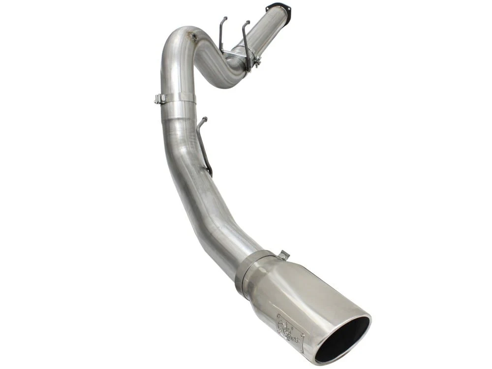 AFE Large Bore-HD 5" 409 Stainless Steel DPF-Back Exhaust 15-16 Ford 6.7L Powerstroke - Image 13