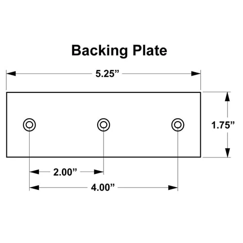 Mac's Double Stud Anchor Plate Assembly - Image 4