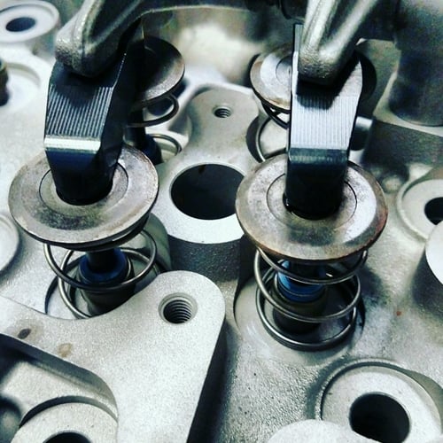Manton Billet Tool Steel Valve Bridges (16) 01-23 6.6L GM Duramax - Image 3