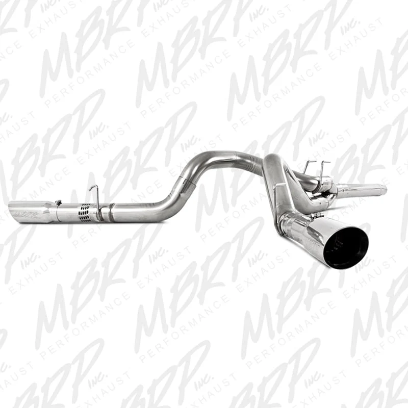 MBRP Armor Lite 4" DPF-Back Duals Exhaust System 08-10 Ford 6.4L Powerstroke - Image 2