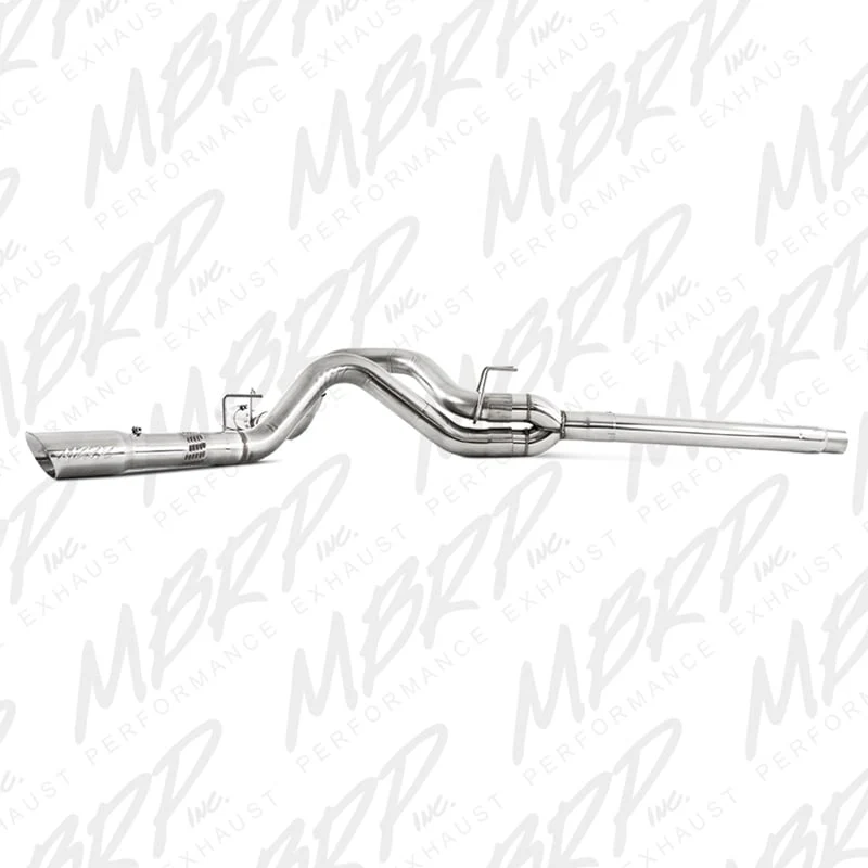 MBRP Armor Lite 4" DPF-Back Duals Exhaust System 08-10 Ford 6.4L Powerstroke - Image 3