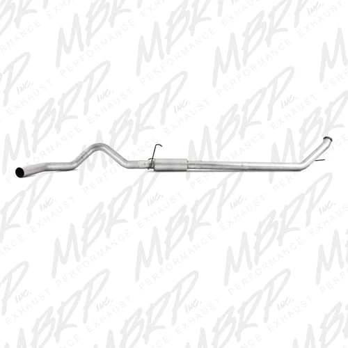 MBRP Armor Lite 4" Turbo Back Aluminized Exhaust System with Muffler 03-04 Dodge 5.9L Cummins - Image 2