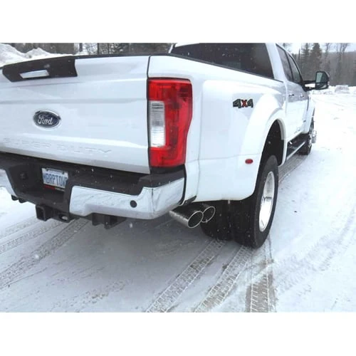 MBRP Armor Lite 4" Single Side Dual Exit Exhaust 17-26 Ford 6.7L Powerstroke - Image 2