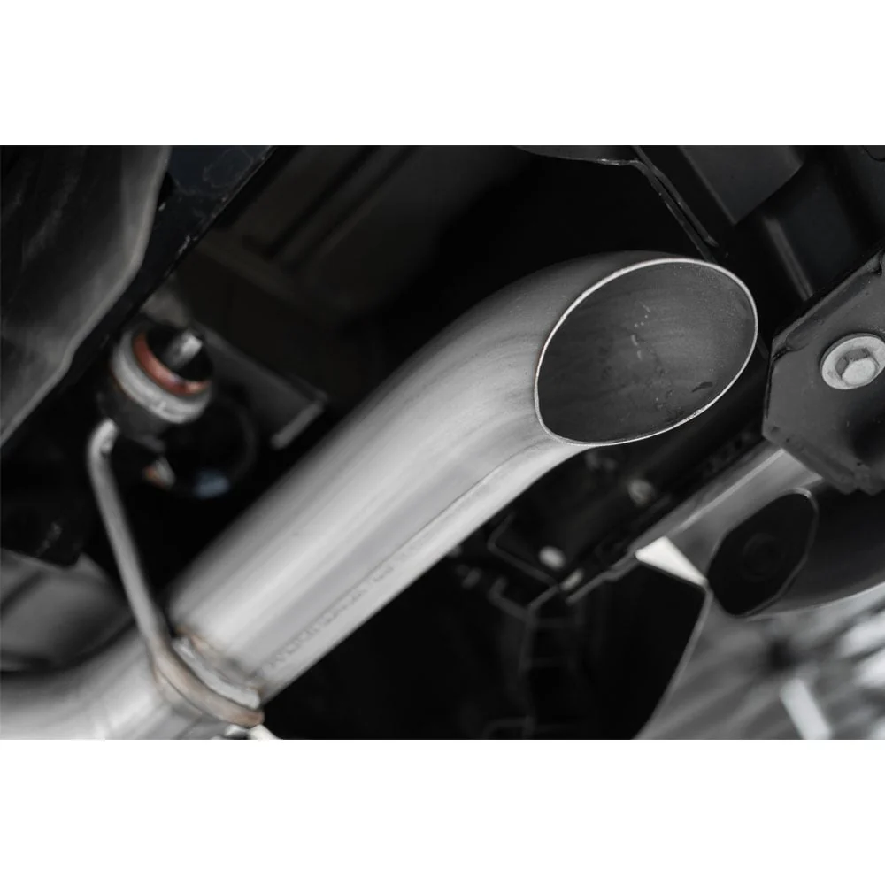 MBRP Armor Plus DPF-Back 3-Inch T409 Exhaust with Turndown 21-23 Jeep Gladiator JT 3.0L EcoDiesel - Image 2