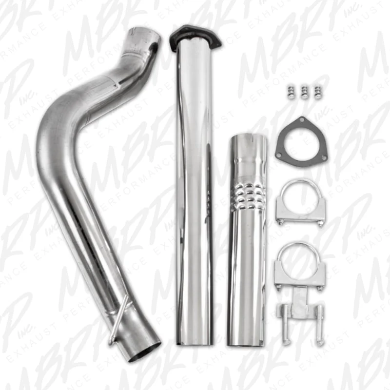 MBRP Armor Plus 4" DPF Back Single Outlet Exhaust 11-16 Ford 6.7L Powerstroke - Image 3