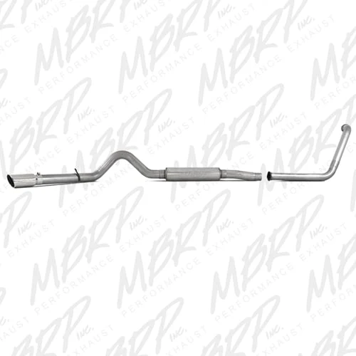 MBRP Armor Lite 4" Turbo Back Aluminized Exhaust(Stock Cat) 03-05 Ford 6.0L Powerstroke Excursion - Image 2