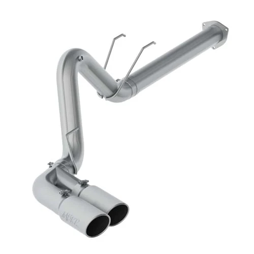 MBRP Armor Plus 4" Stainless Single Side Dual Exit Exhaust 17-26 Ford 6.7L Powerstroke
