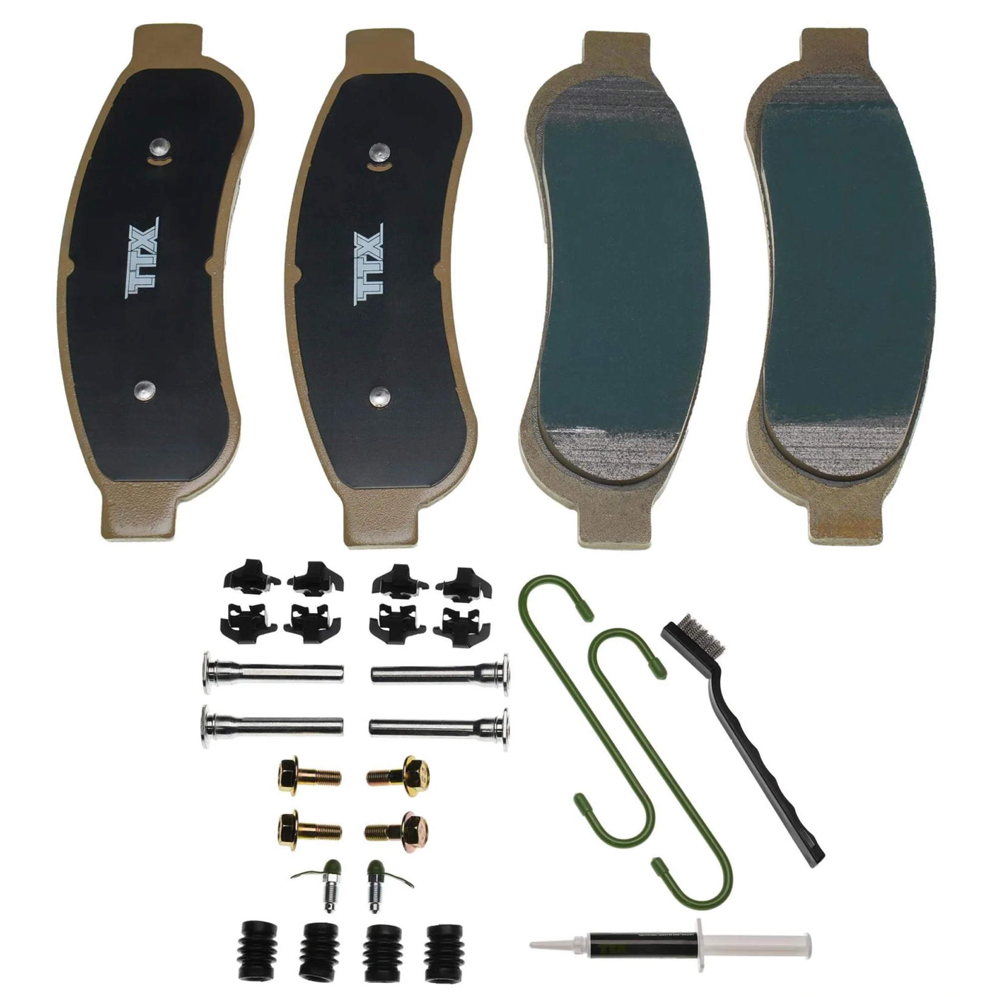 Mevotech TTX SuperMet Front/Rear Brake Pads 08-12 Ford SuperDuty F-250 | 08-11 F-350 - Image 2