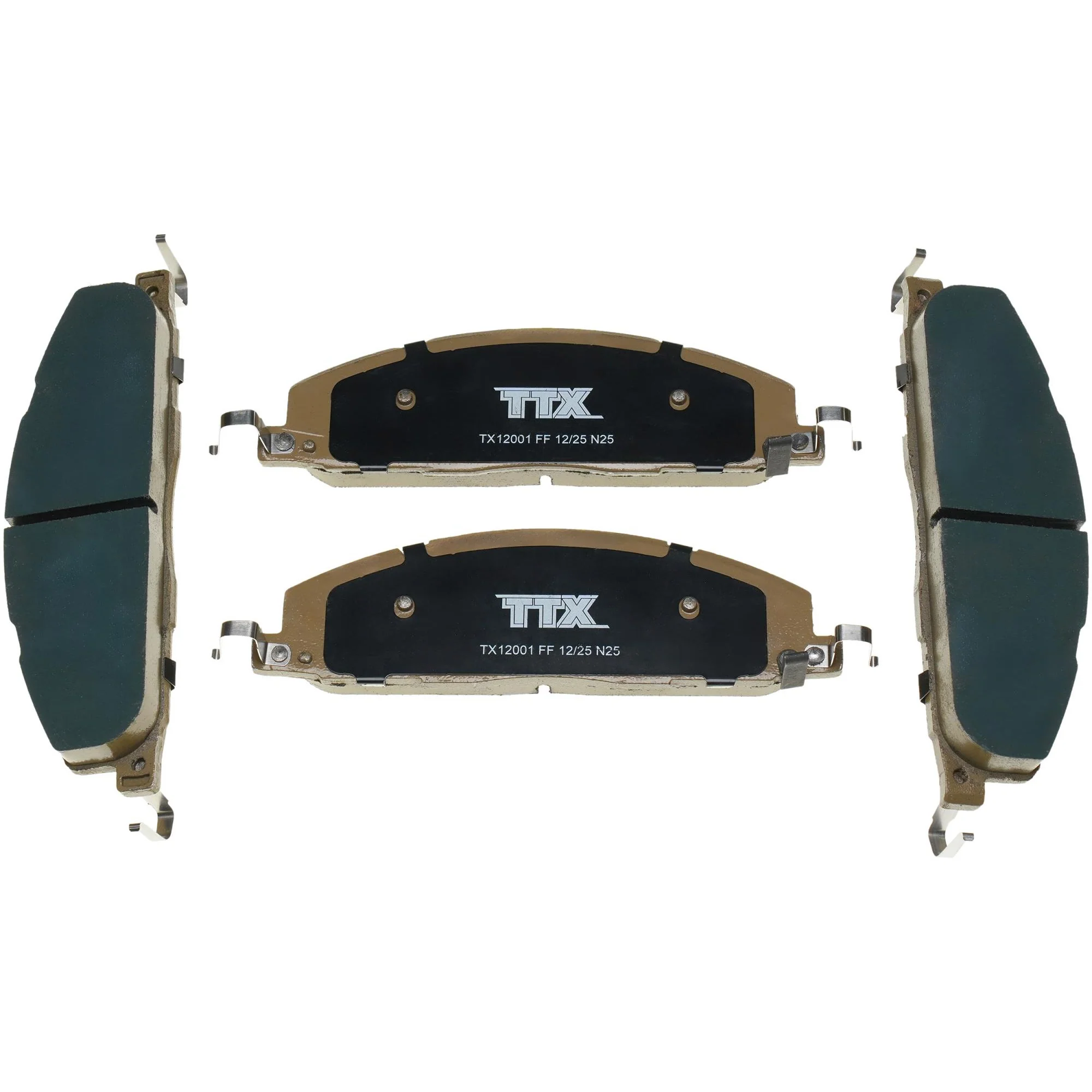 Mevotech TTX SuperMet Rear Brake Pads 09-18 Dodge Ram 2500/3500 - Image 2