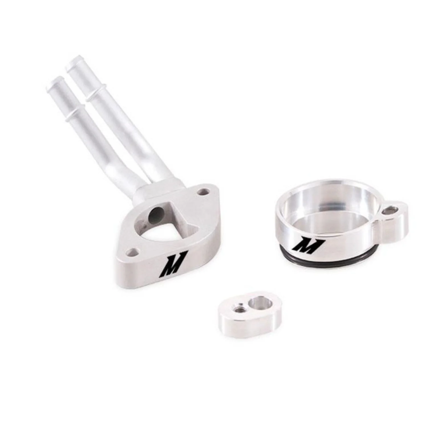 Mishimoto Baffled Oil Catch Can Kit 11-16 Ford 6.7L Powerstroke - Image 4