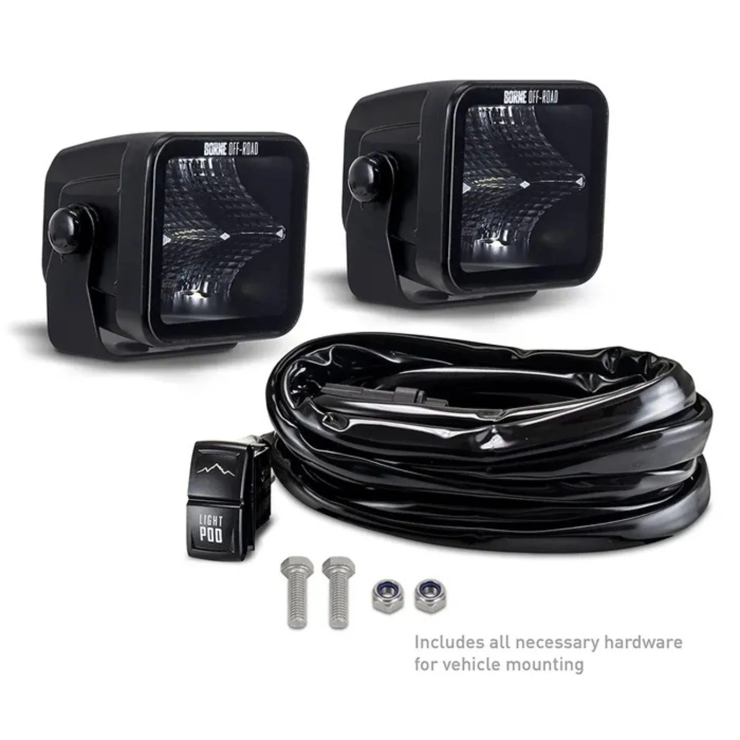 Mishimoto Borne Off-Road Flood & Spot Beam Light Pods - Image 11