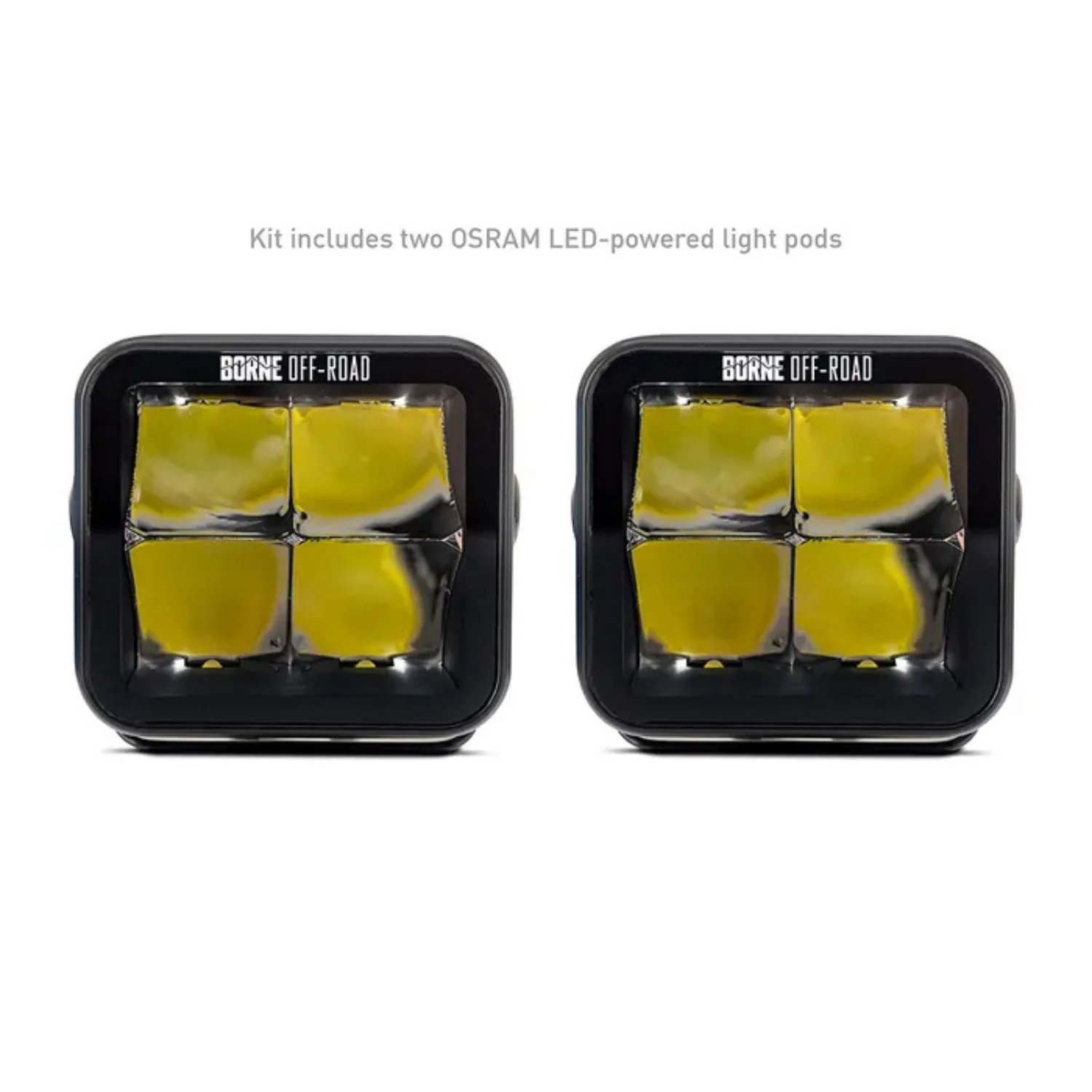 Mishimoto Borne Off-Road Flood & Spot Beam Light Pods - Image 3