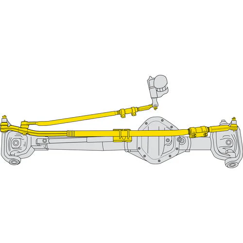 MOOG DS800981A Tie Rod Assembly 03-13 Ram 2500/3500 - Image 3