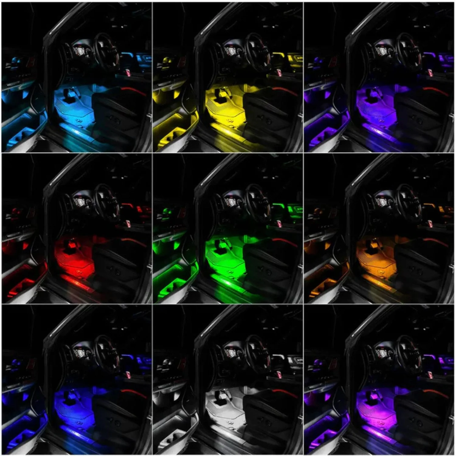 Oracle Lighting Complete Interior Ambient Lighting ColorSHIFT Kit 19-24 Ram 1500 - Image 5