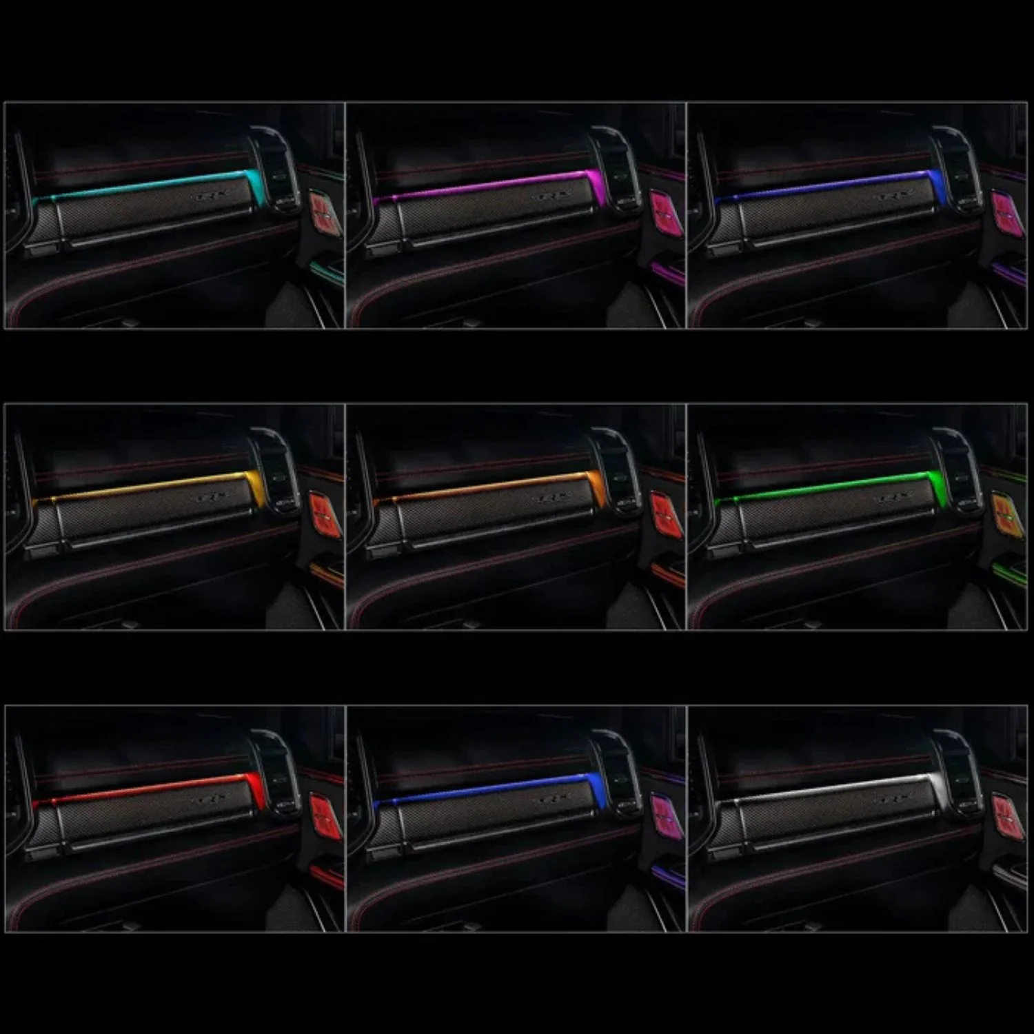 Oracle Lighting Complete Interior Ambient Lighting ColorSHIFT Kit 19-24 Ram 1500 - Image 6
