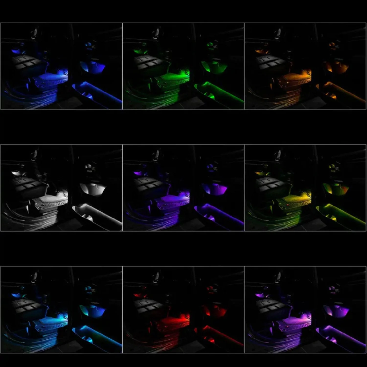 Oracle Lighting Complete Interior Ambient Lighting ColorSHIFT Kit 19-24 Ram 1500 - Image 7
