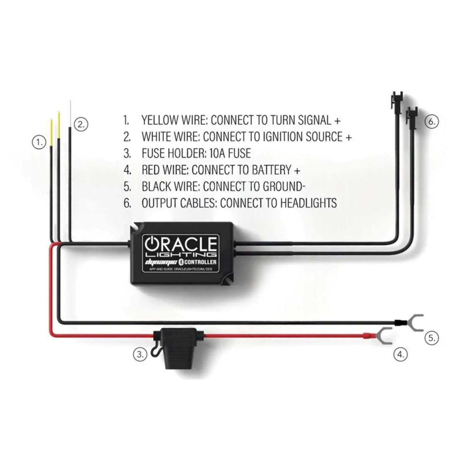 Oracle Lighting Dynamic ColorSHIFT Pre-Assembled Black Headlights 17-19 Ford F-250/F-350 Super Duty - Image 6