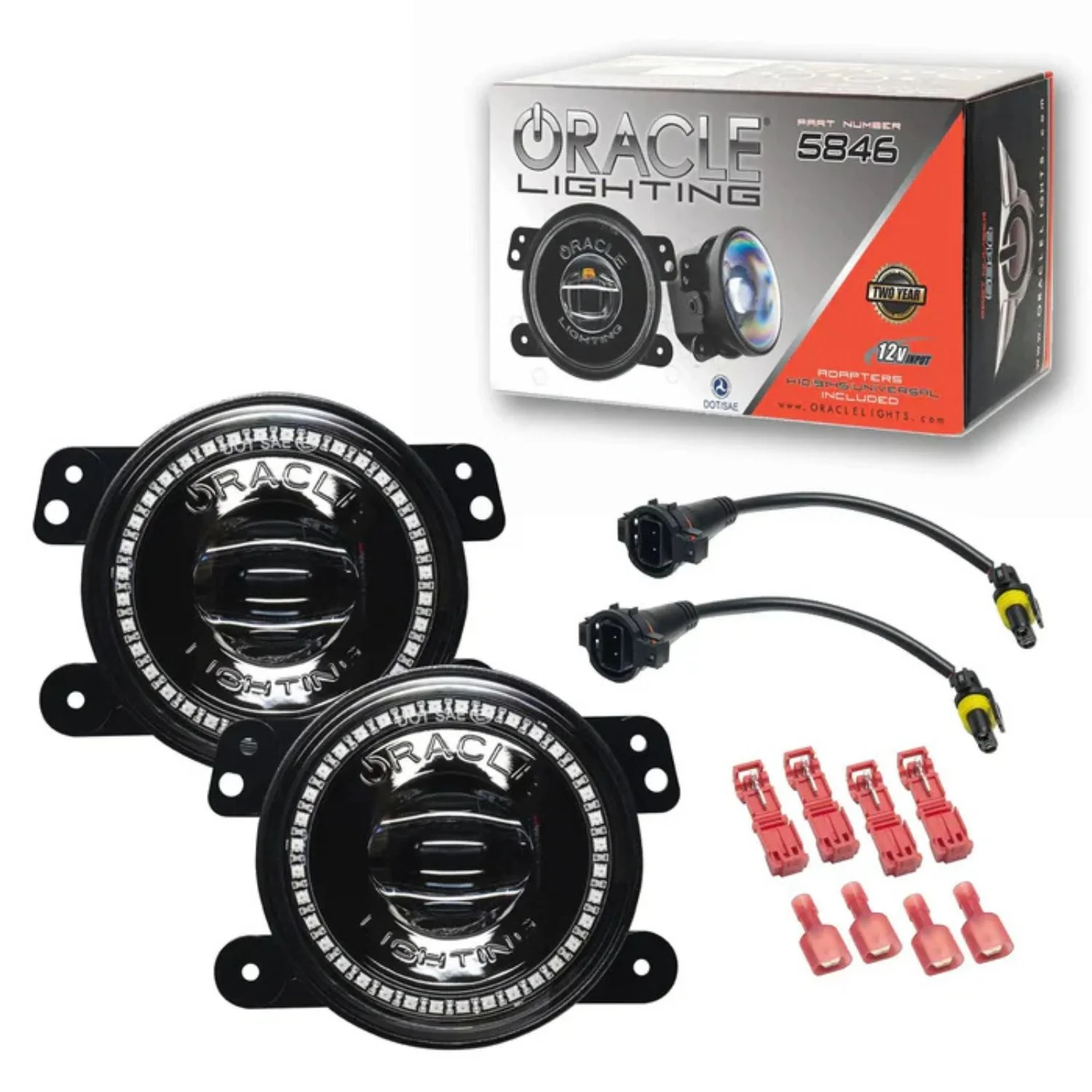 Oracle Lighting 20W LED Fog Lights 18-24 Jeep Wrangler JL/Gladiator JT - Image 3