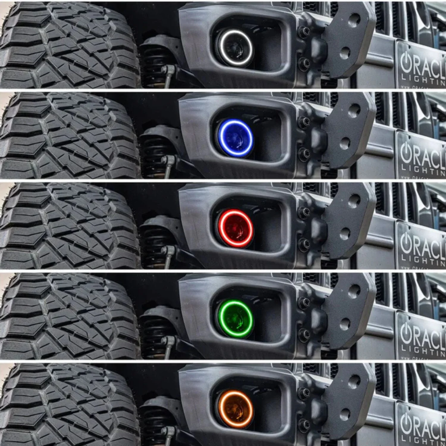 Oracle Lighting 20W LED Fog Lights 18-24 Jeep Wrangler JL/Gladiator JT - Image 6