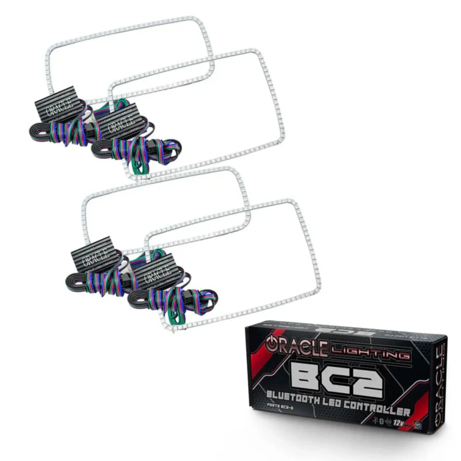 Oracle Lighting LED Headlight Halo Kit 08-10 Ford F-250/F-350 Super Duty - Image 4