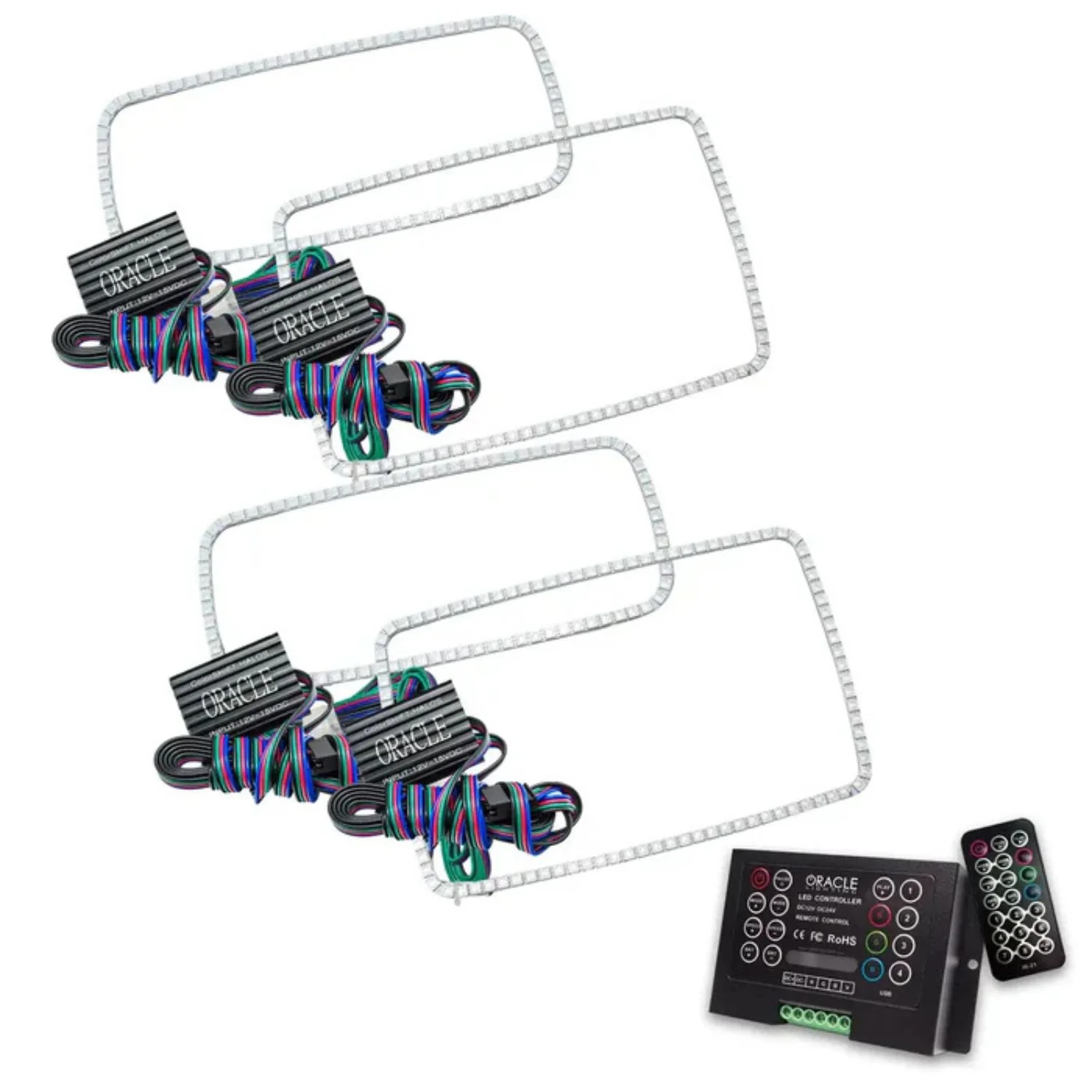 Oracle Lighting LED Headlight Halo Kit 08-10 Ford F-250/F-350 Super Duty - Image 5