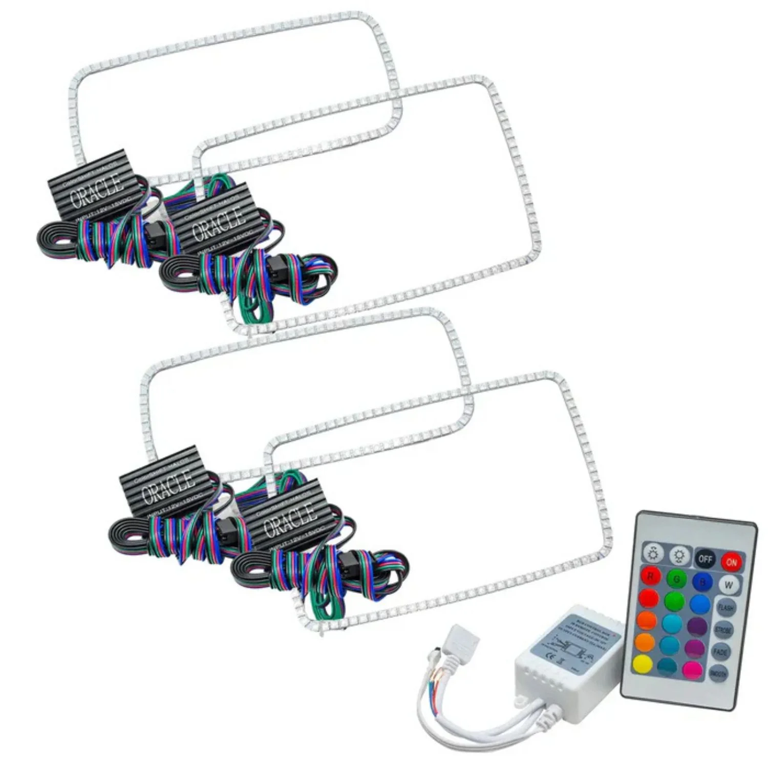 Oracle Lighting LED Headlight Halo Kit 08-10 Ford F-250/F-350 Super Duty - Image 7