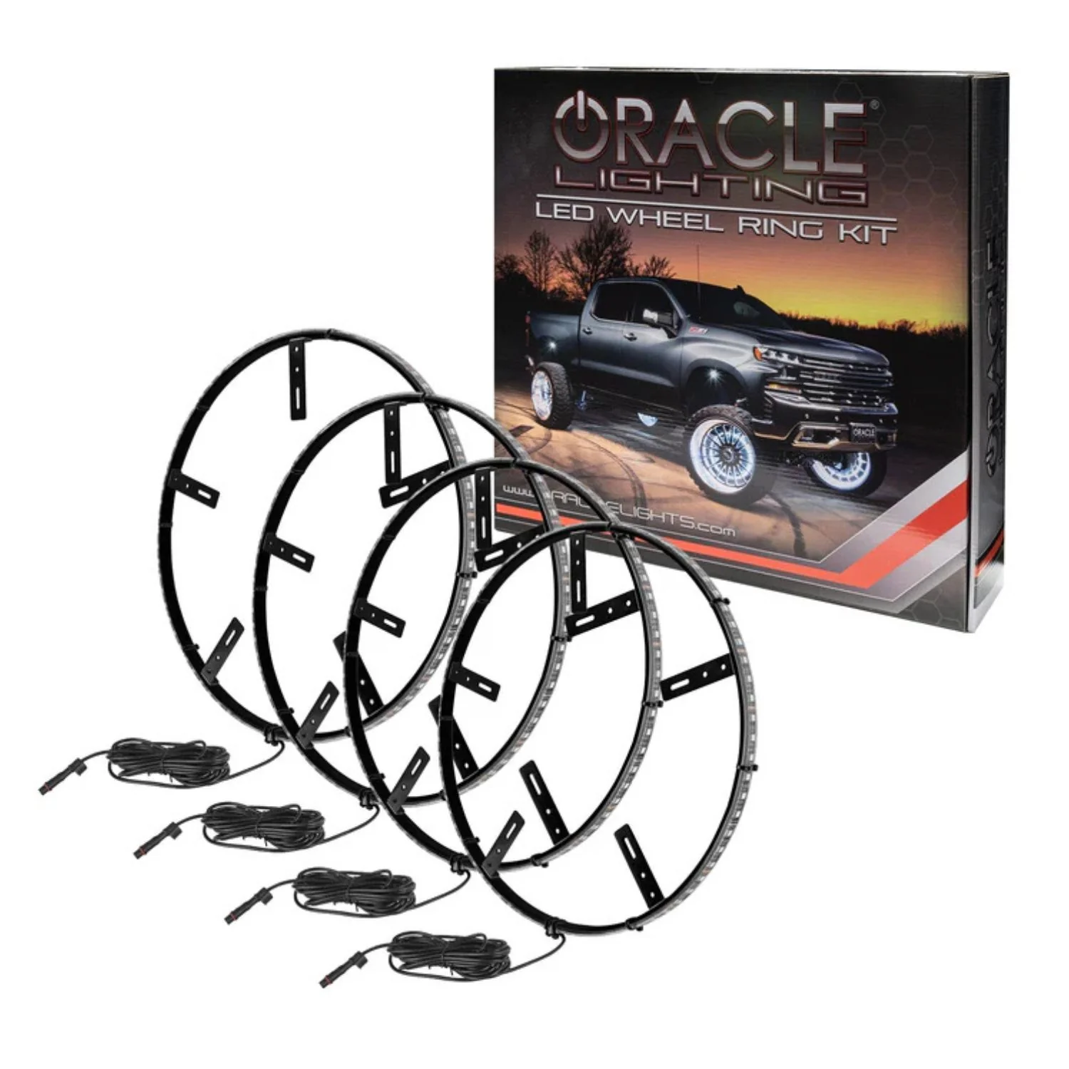 Oracle Lighting ColorSHIFT LED Illuminated Wheel Rings - Image 2