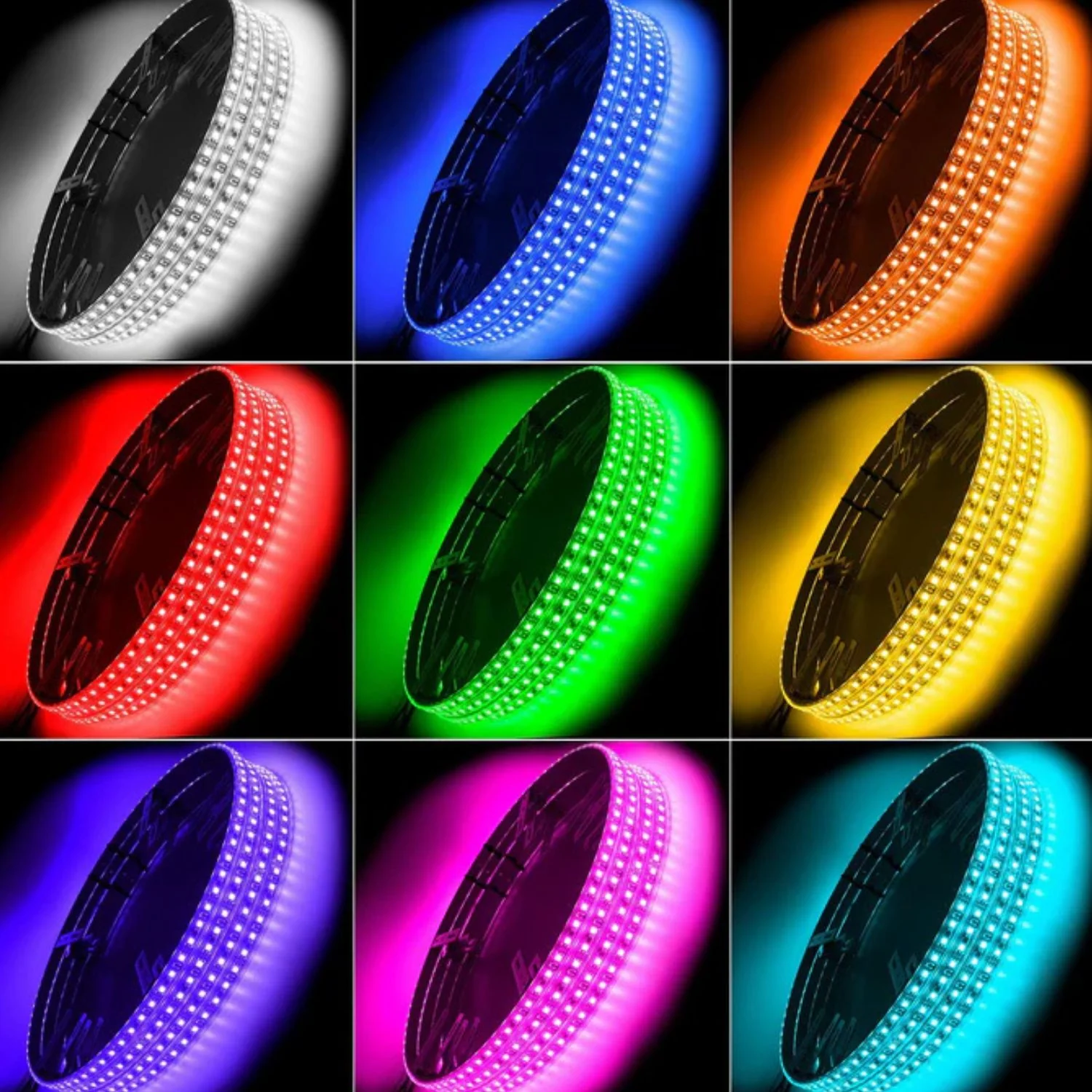 Oracle Lighting ColorSHIFT LED Illuminated Wheel Rings - Image 4