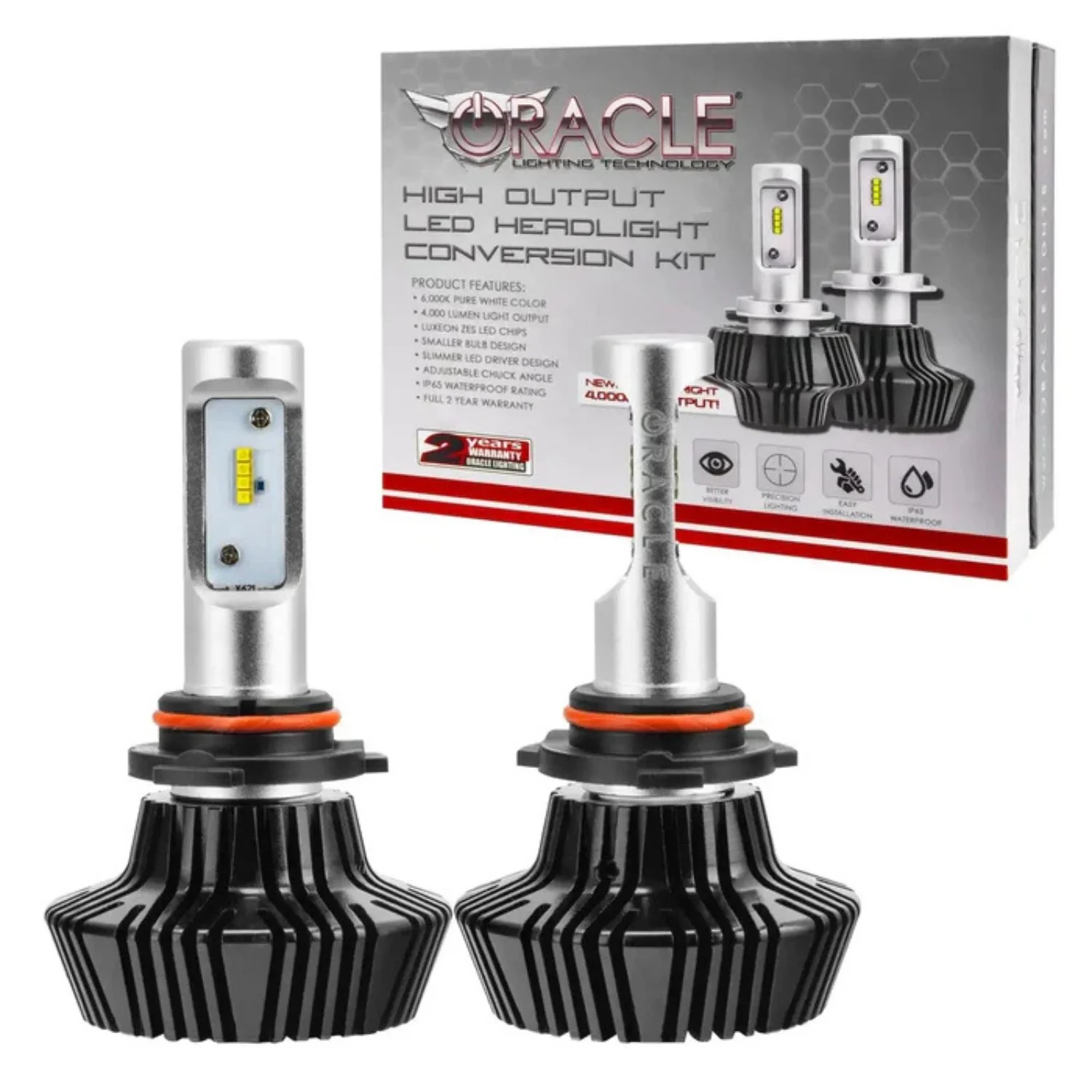 Oracle Lighting LED Light Bulb Conversion Kit 9006 - Fog light/High & Low Beam - Image 3