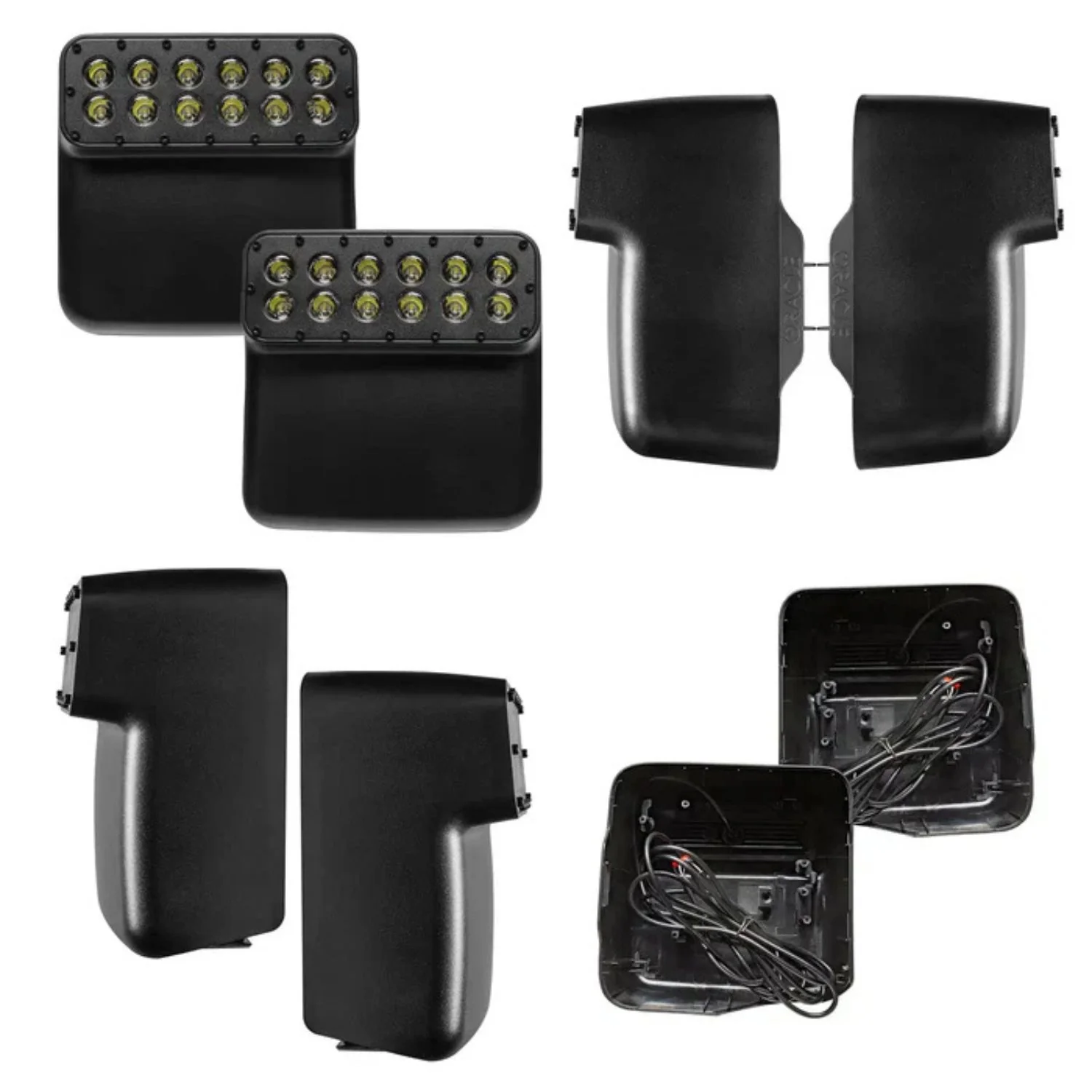 Oracle Lighting LED Off-Road Side Mirror Lights 18-26 Jeep Wrangler JL/Gladiator JL - Image 3