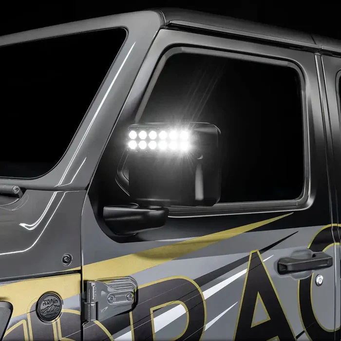 Oracle Lighting LED Off-Road Side Mirror Lights 18-26 Jeep Wrangler JL/Gladiator JL - Image 5