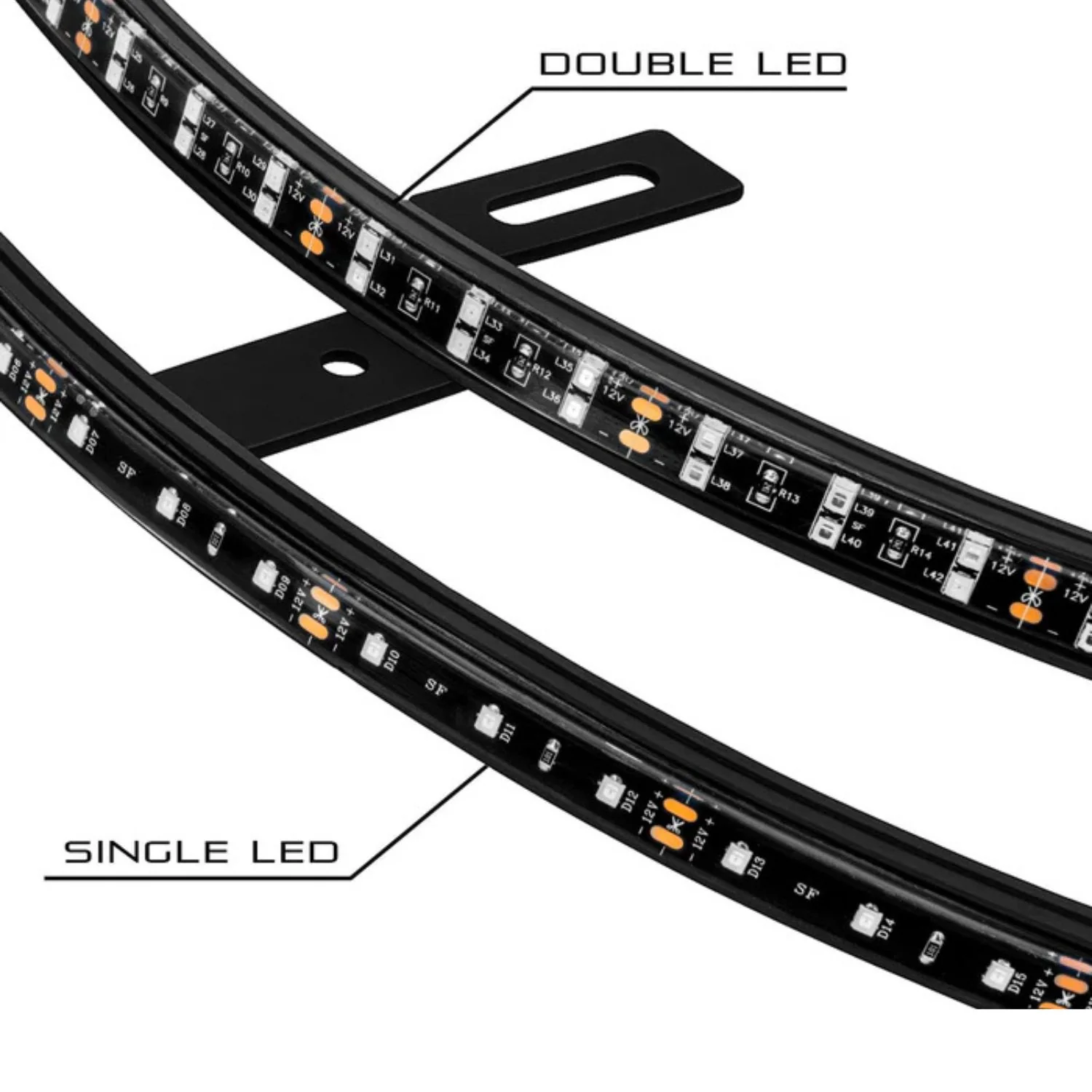 Oracle Lighting LED Wheel Rings - Single/Double Row - Image 4