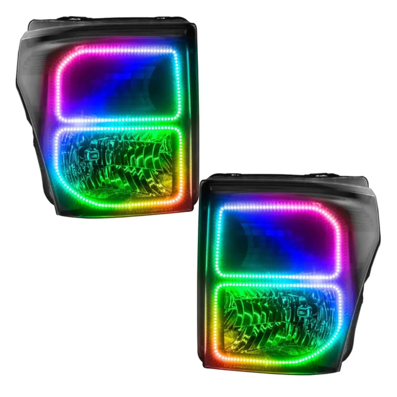Oracle Lighting Pre-Assembled Black Headlights 11-16 Ford F-250/F-350 Super Duty - Image 2