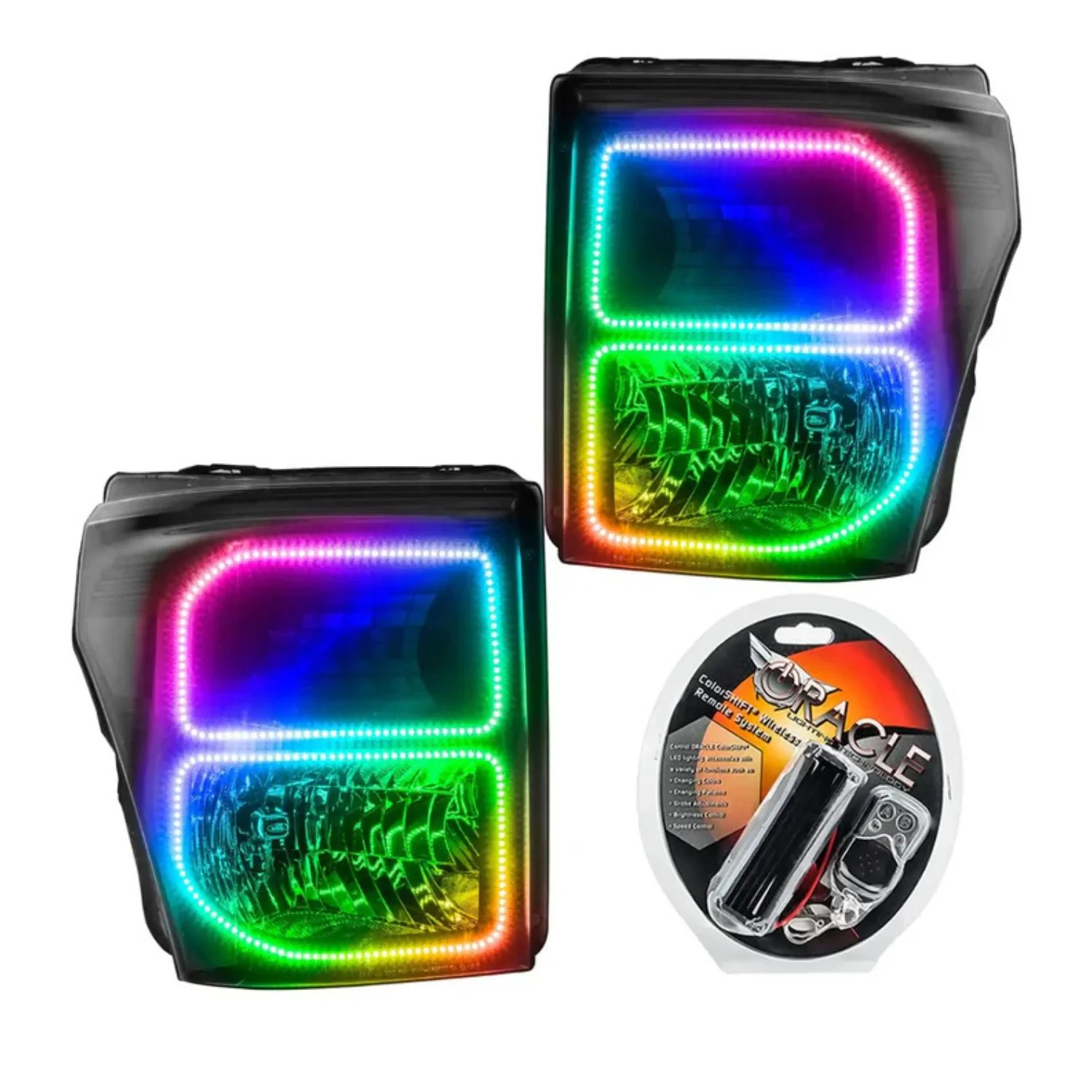 Oracle Lighting Pre-Assembled Black Headlights 11-16 Ford F-250/F-350 Super Duty - Image 4