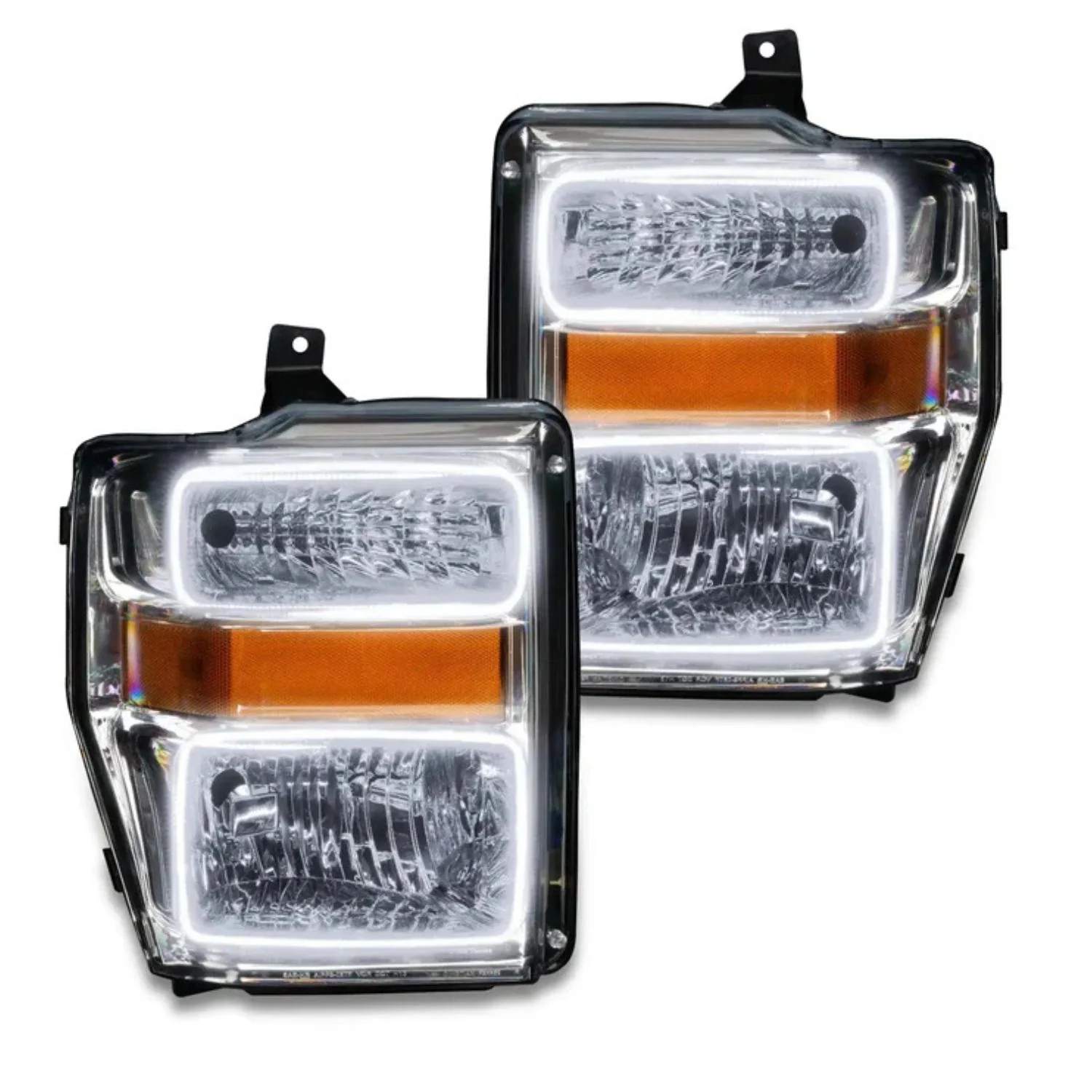 Oracle Lighting Pre-Assembled Chrome Housing Halo Headlights 08-10 Ford F-250/F-350 Super Duty